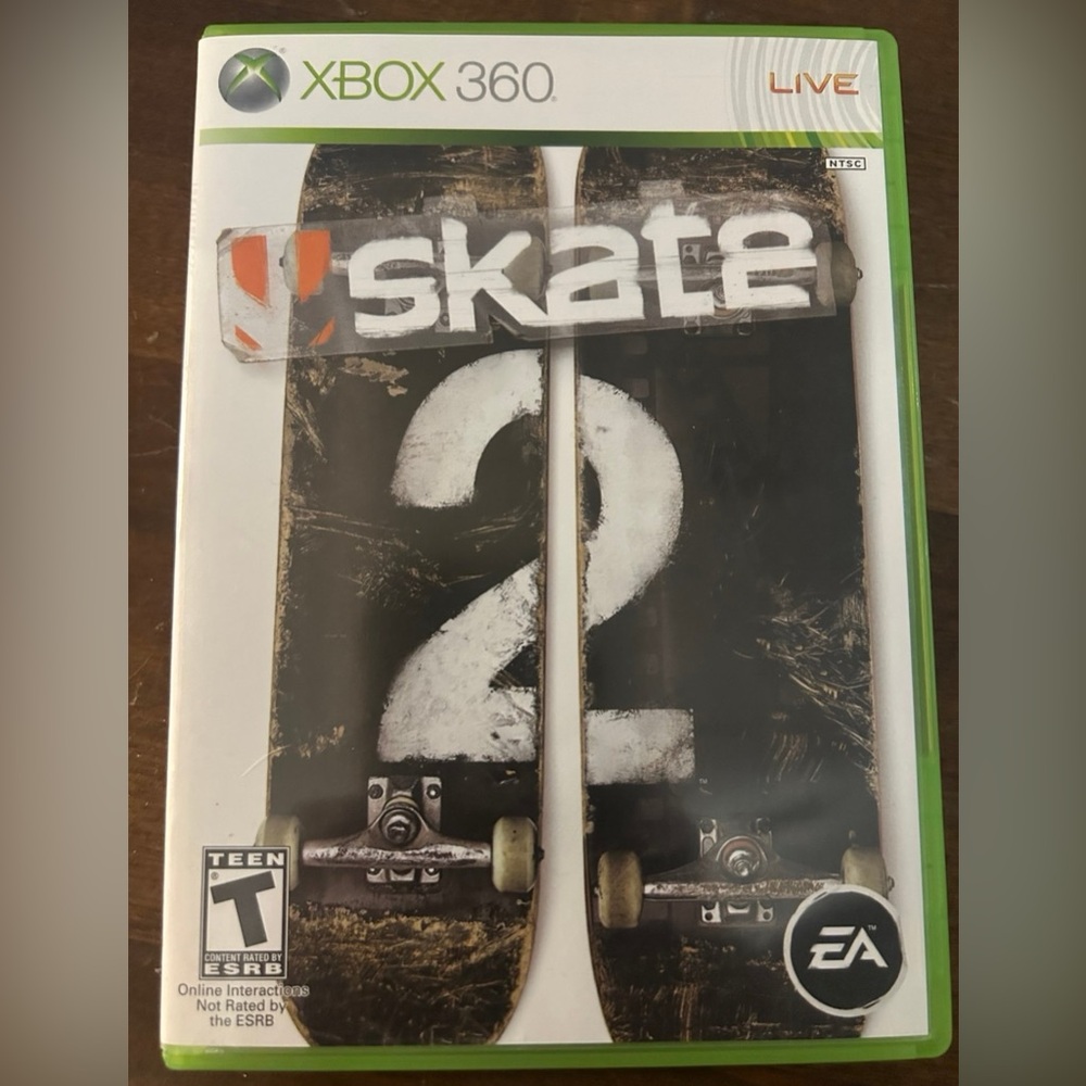Pre-Owned Skate 2 Rare Video Game for Microsoft Xbox 360 by Electronic Arts